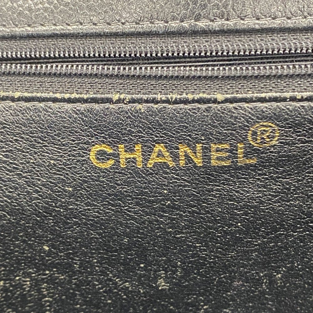 CHANEL Black Caviar Leather Tote Bag - Picture 5 of 12